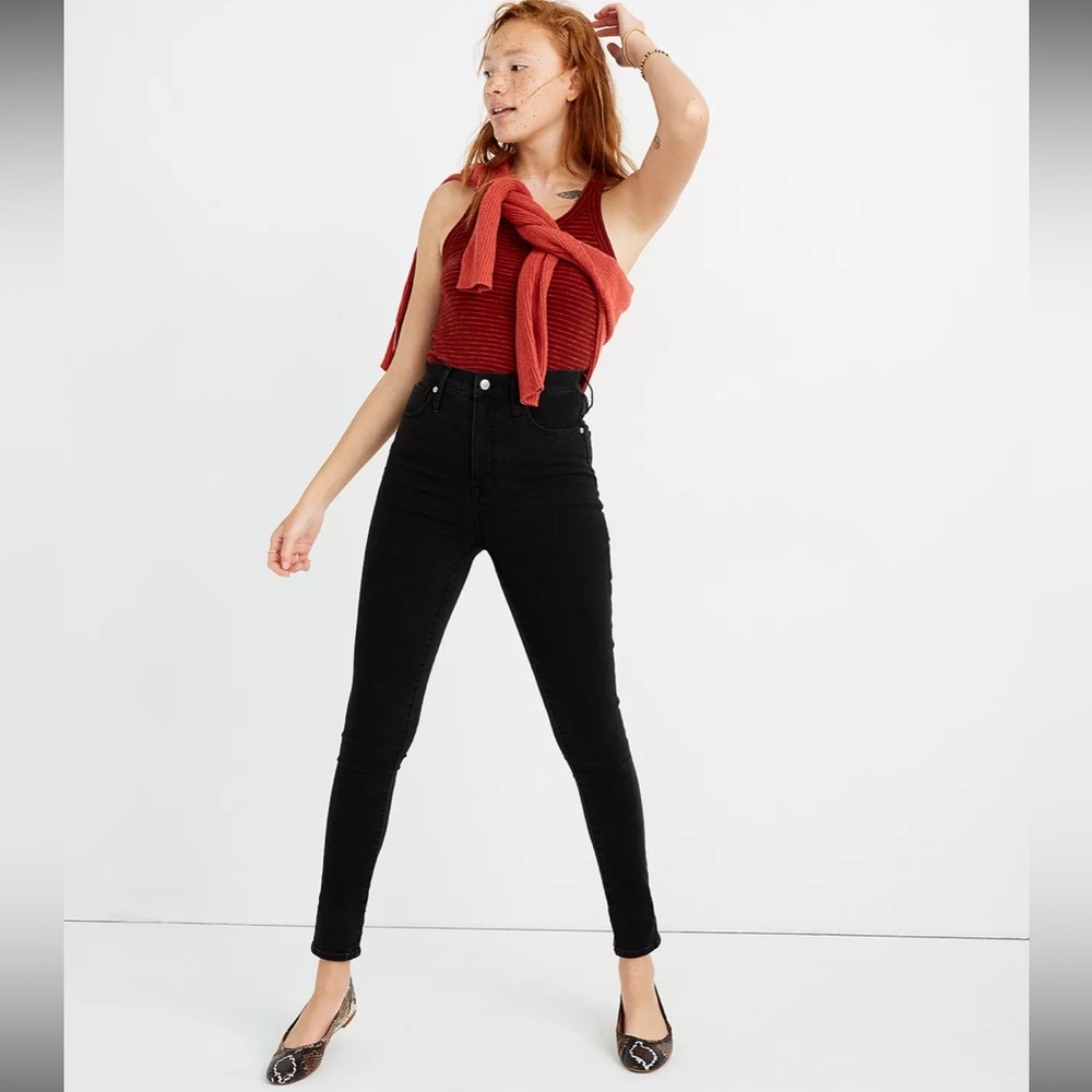 Petite 11” High-Rose Skinny Jeans